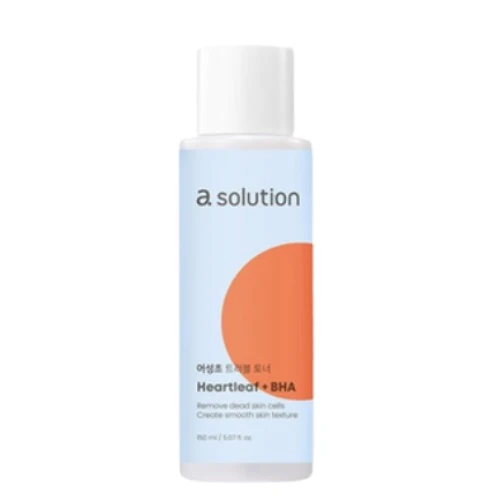 Daiso a.solution Heartleaf+BHA Trouble Toner 150ml — Skincare Devices