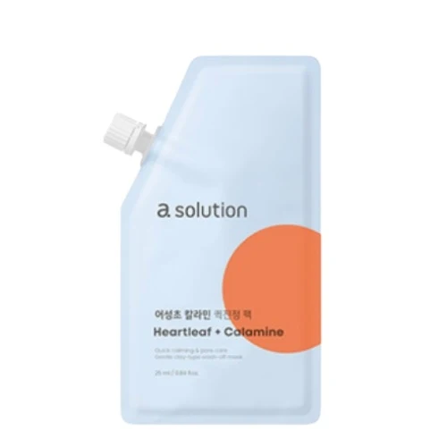 Daiso a.solution Heartleaf+Calamine Quick Soothing Pack 25ml