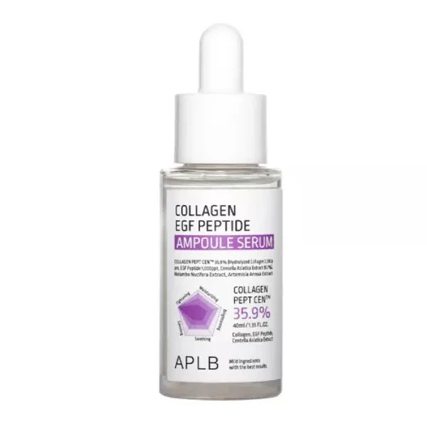 Sérum Ampoule Collagène EGF Peptide APLB 40ml — Appareils de soins de la peau