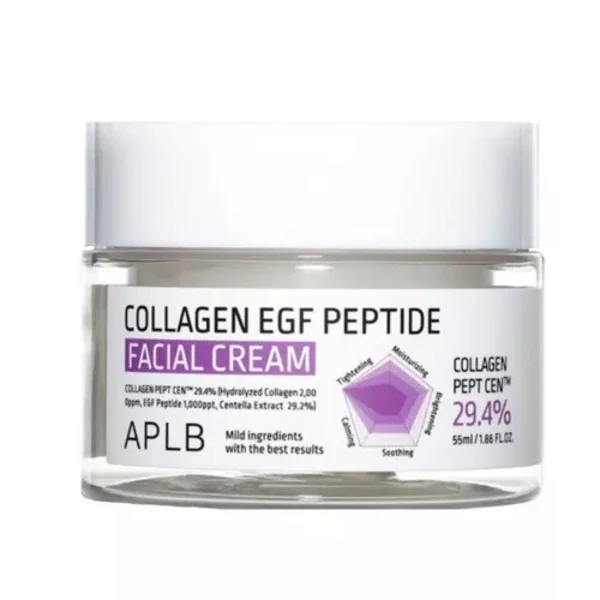 APLB Crème Faciale Collagène EGF Peptide 55ml — Appareils de soins de la peau