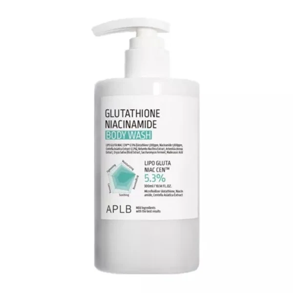 APLB Glutathione Niacinamide Nettoyant Corps 300ml — Gommage Corps