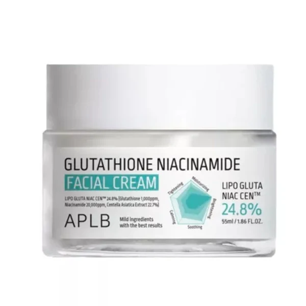 Aplb Glutathione Niacinamide Facial Cream - 55ml — Skincare Devices