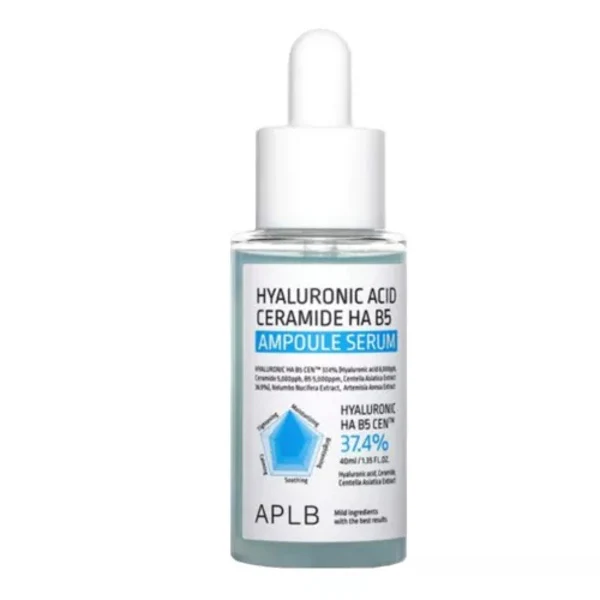 Sérum Ampoule APLB Hyaluronic Acid Ceramide HA B5 40ml — Appareils de soins de la peau