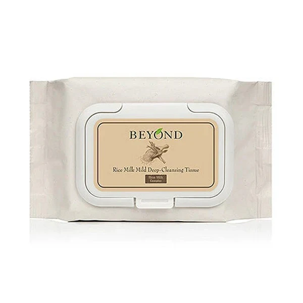 Beyond Rice Milk Mild Deep Cleansing Tissue - 1pack(50pcs) — Facial Cleansing Brushes