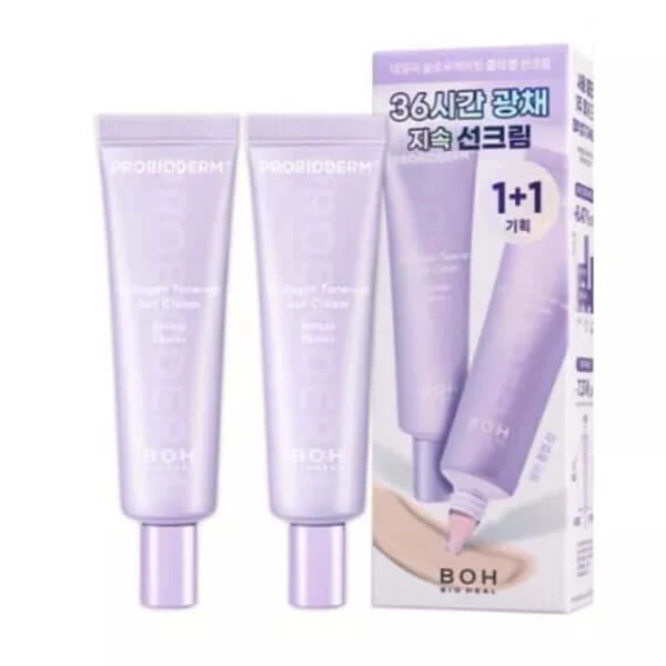 BIOHEAL BOH Probioderm Collagen Tone Up Crème Solaire SPF50+ — Appareils de soins de la peau