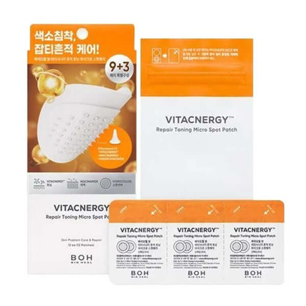 Bioheal BOH Vitacnergy Repair Toning Micro Spot Patch - 1pack (12pcs)