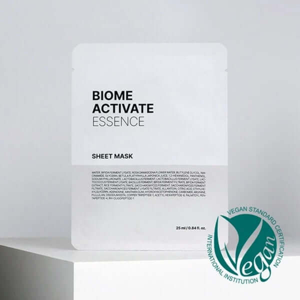 Biome Activate Essence Sheet Mask - 1pack (10pcs) — Skincare Devices