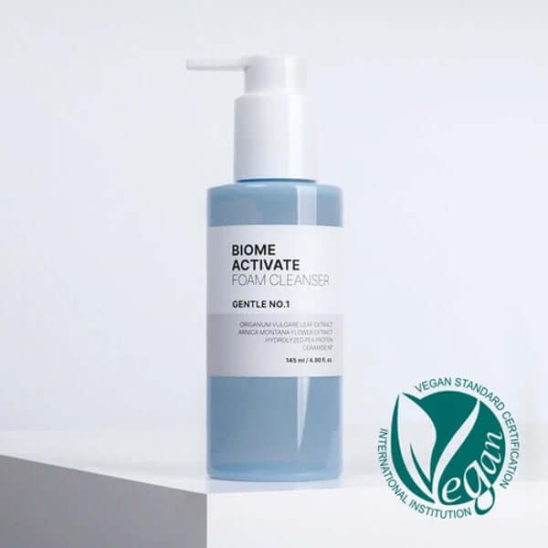 Biome Activate Gentle No.1 Foam Cleanser - 145ml — Facial Cleansing Brushes