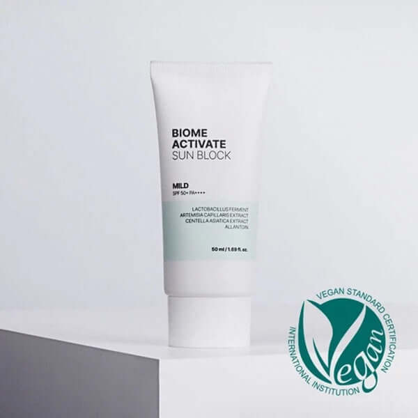 Biome Activate Mild Sun Block SPF50+ PA++++ 50ml — Appareils de soins de la peau