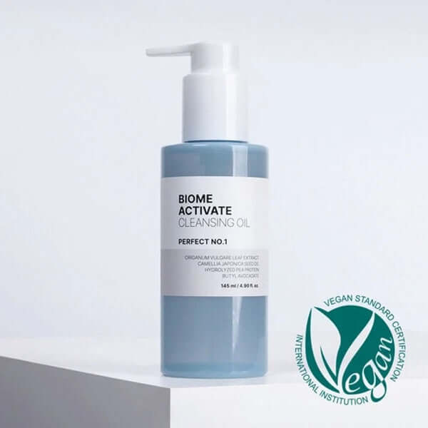 Biome Activate Perfect No.1 Cleansing Oil - 145ml — Facial Cleansing Brushes