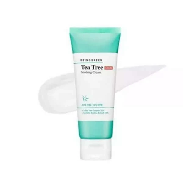 BRING GREEN Crème Apaisante Tea Tree Cica 100ml — Appareils de soins de la peau