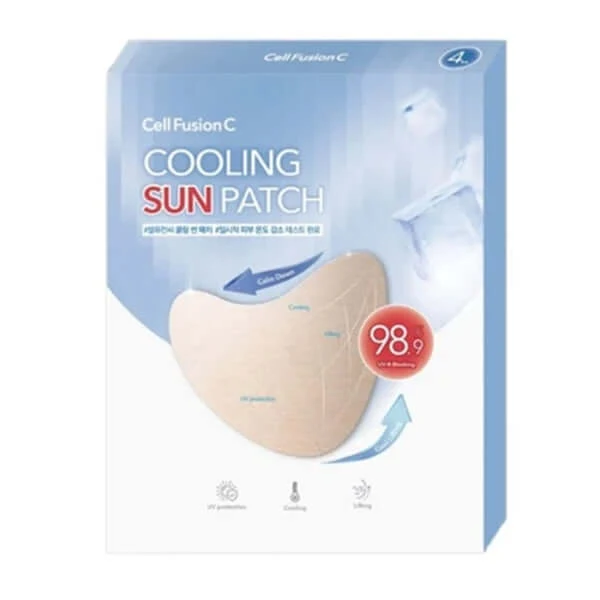 Cell Fusion C Cooling Sun Patch - 1pack (4 pairs) — Skincare Devices