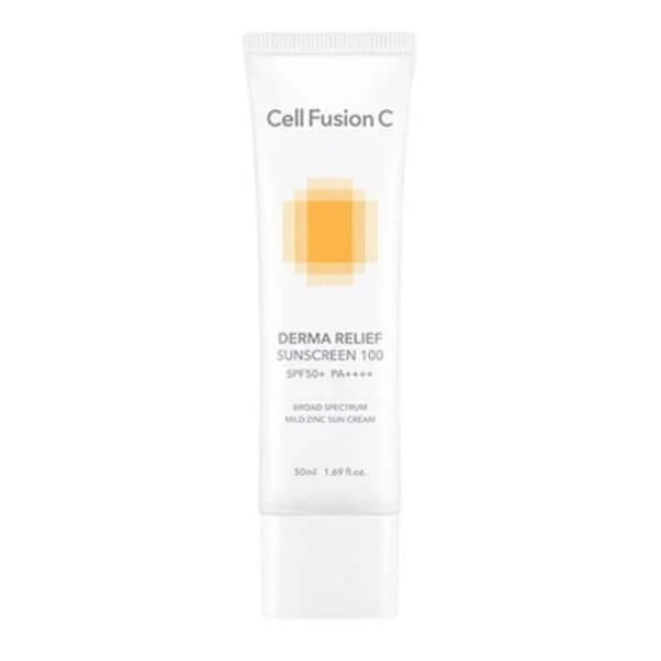 Cell Fusion C Derma Relief Sunscreen SPF50+ PA++++ 50ml — Appareils de soins de la peau