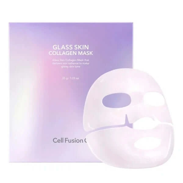 Masque Cell Fusion C Glass Skin Collagène 5 unités — Appareils de soins de la peau