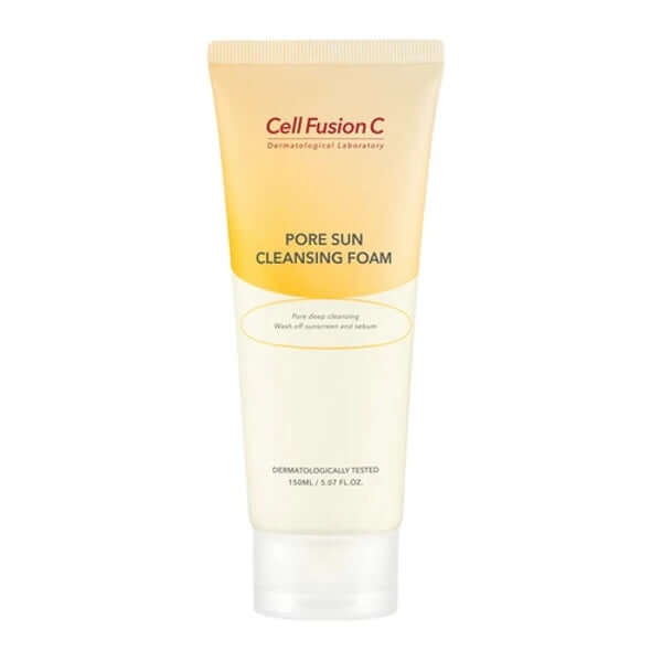 Cell Fusion C Pore Sun Cleansing Foam - 150ml — Facial Cleansing Brushes