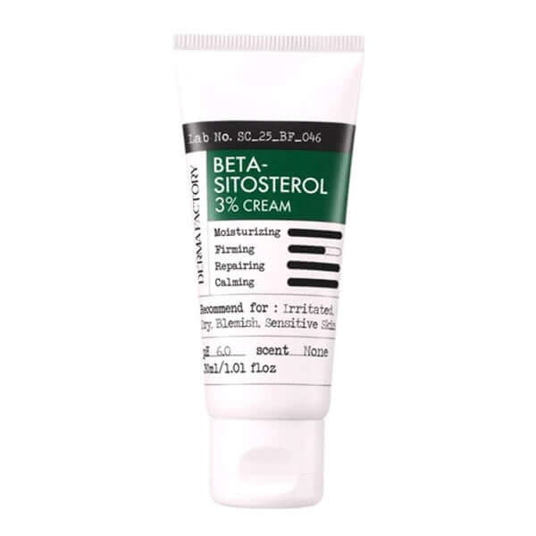 Derma Factory Crème Beta Sitostérol 3% 30ml