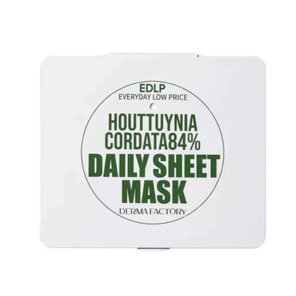Derma Factory Houttuynia Cordata 84% Masque Quotidien 30pc — Appareils de soins de la peau