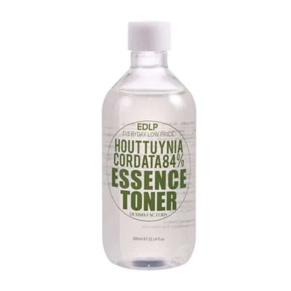 Derma Factory EDLP Essence Tonique Houttuynia Cordata 84% 300ml — Appareils de soins de la peau