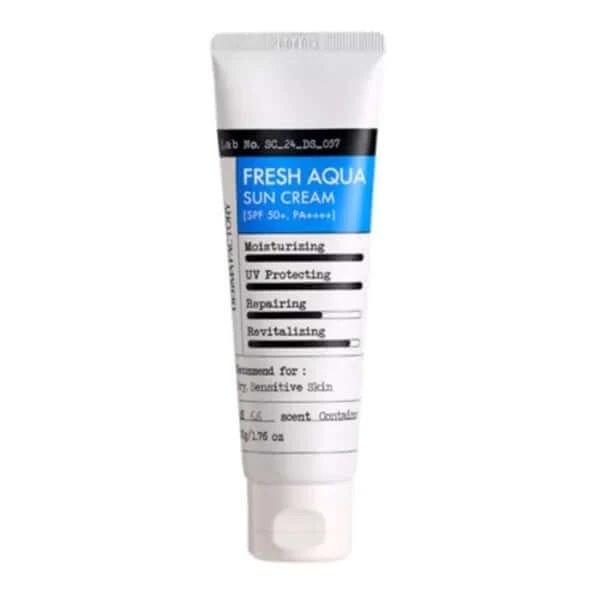 Derma Factory Fresh Aqua Sun Cream SPF50+ PA++++ — Appareils de soins de la peau