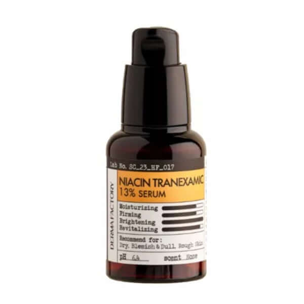 Derma Factory Niacin Tranexamic 13% Serum 30ml — Appareils de soins de la peau