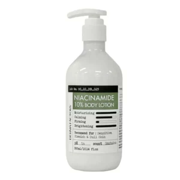 Derma Factory Niacinamide 10% Body Lotion - 300ml
