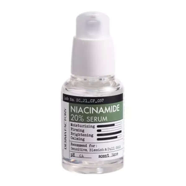 Sérum Niacinamide 20% Derma Factory 30ml