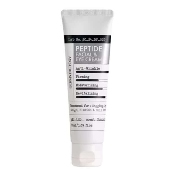 Crème Derma Factory Peptide Visage & Contour des Yeux 50ml — Appareils de soins de la peau