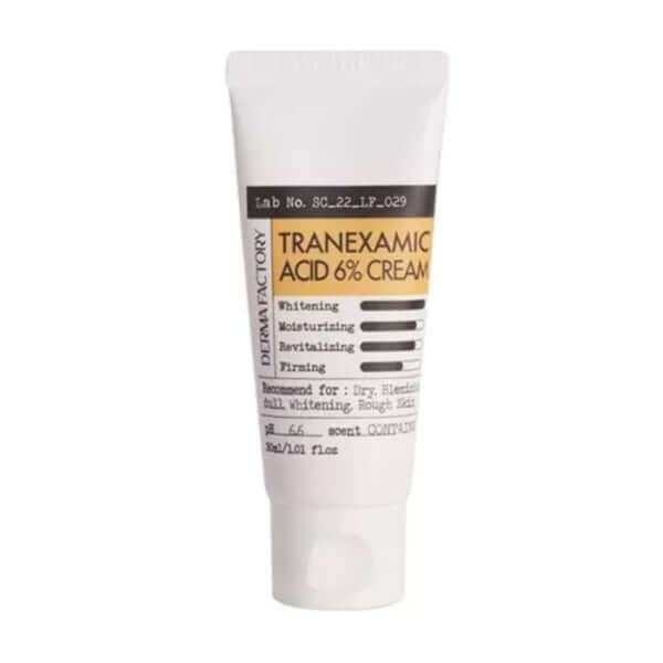 Crème Tranexamic Acid 6% DERMA FACTORY 30ml — Appareils de soins de la peau