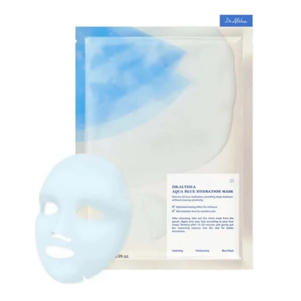 Masque Hydratant Aqua Blue DR. ALTHEA Paquet de 4