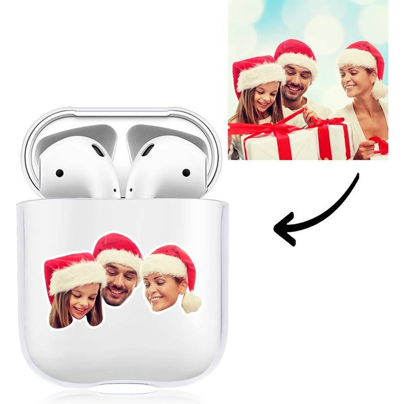 Custom Photo Earphone Case for AirPods Transparent — Wireless Earbuds