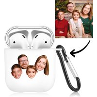 Étui écouteurs personnalisé pour AirPods – Blanc — Écouteurs sans fil