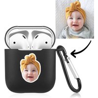 Custom Photo Earphone Case for AirPods Baby Black