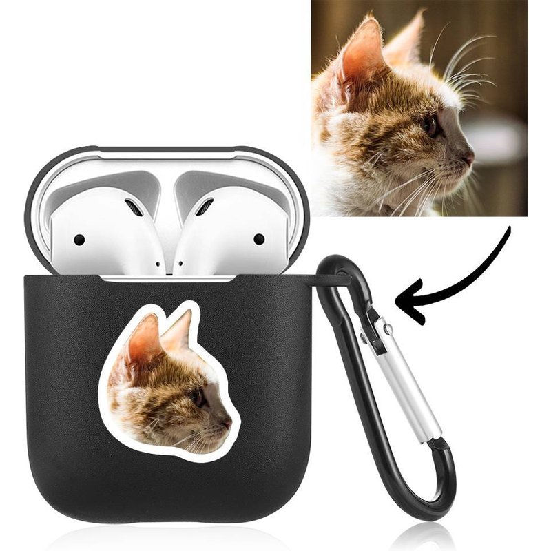 Étui photo personnalisé pour AirPods — Écouteurs sans fil