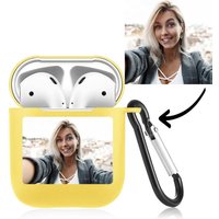 Custom Photo AirPods Case Yellow
