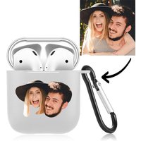 Custom Photo Airpods Case Transparent