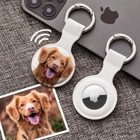 Étui AirTag personnalisé avec photo - Support imperméable pour animaux — Coque de téléphone
