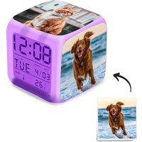 Réveil photo avec lumières colorées 3po — Jouets pour chiens
