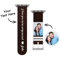 GiftLAB Personalized Photo Engraved Apple Watch Band — Watch Band