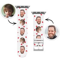 Custom Photo Apple Watch Band Silicone