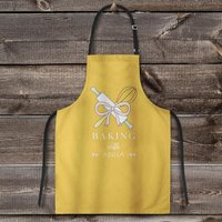 Tablier personnalisé imprimé avec nom — Tabliers de cuisine