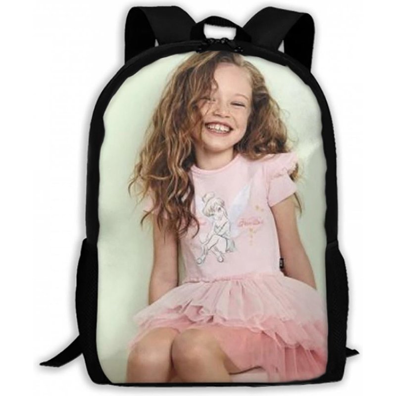 Sac à dos personnalisé avec photo pour filles — Sacs à dos décontractés