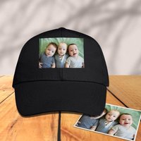 Custom Photo Baseball Cap Black — Fitness Equipment