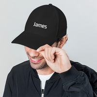 Custom Embroidered Baseball Cap with Name — Baseball Cap