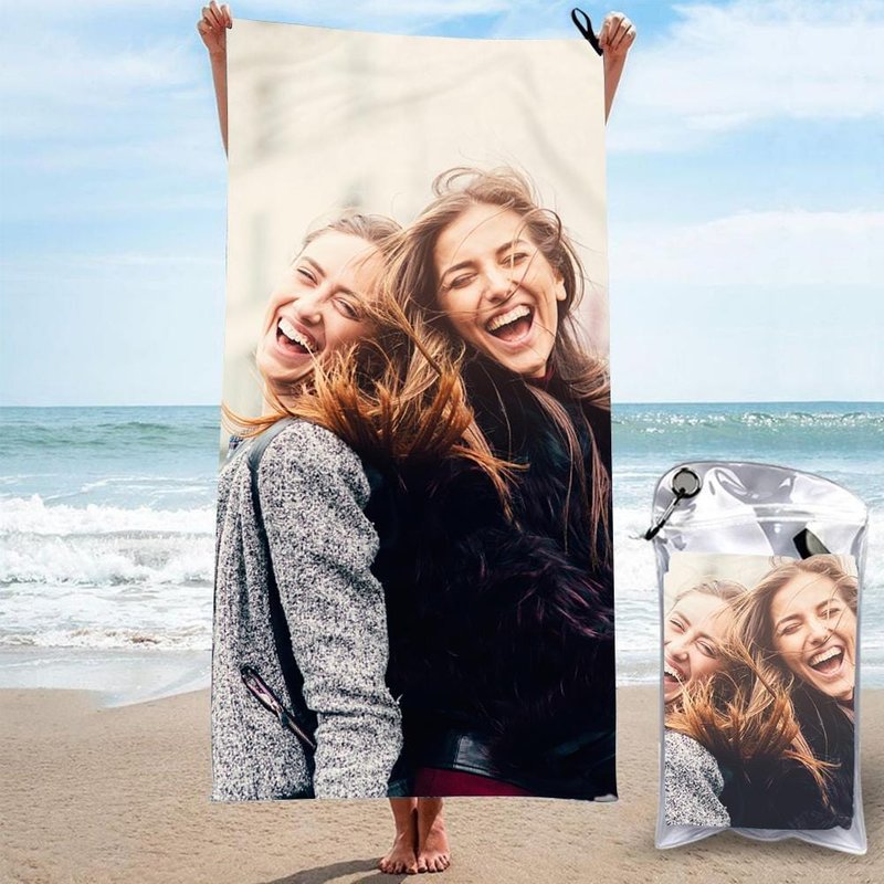 Personalized Bath Towel Quick-Dry Ultrafine Fiber — Bath Towels