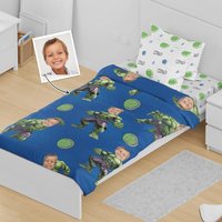 Custom Hulk Duvet Cover & Sheet Set Personalized