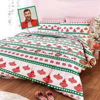 Christmas Personalized Duvet Cover Pillowcase Set