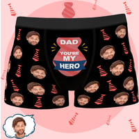Custom Face Boxer Briefs Personalized Underwear