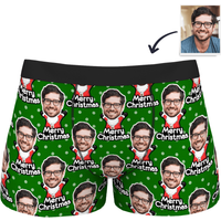 Boxer personnalisé pour hommes - Père Noël Noël — Accessoires de mode
