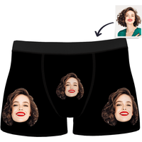 Personalized Boxer Gift Face Underwear — Fashion Accessories