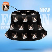 Chapeau Seau Personnalisé Photo Design Animal — Jouets pour chiens